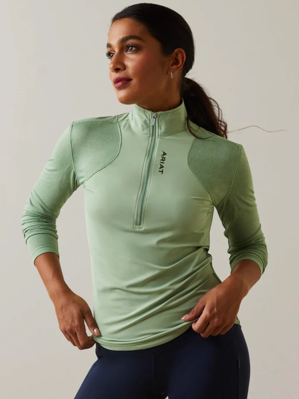 Ariat Women's Breathe 1/4 Zip Baselayer